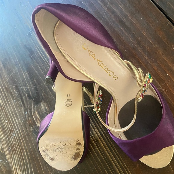 Caparros Purple Gem Heels - Picture 4 of 4